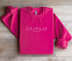 Walk By Faith Not By Sight - Women's Dark Sweatshirt