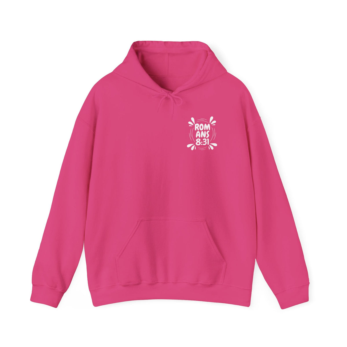 If God Is For Us, Who Can Be Against Us - Front And Back Printed Hoodie