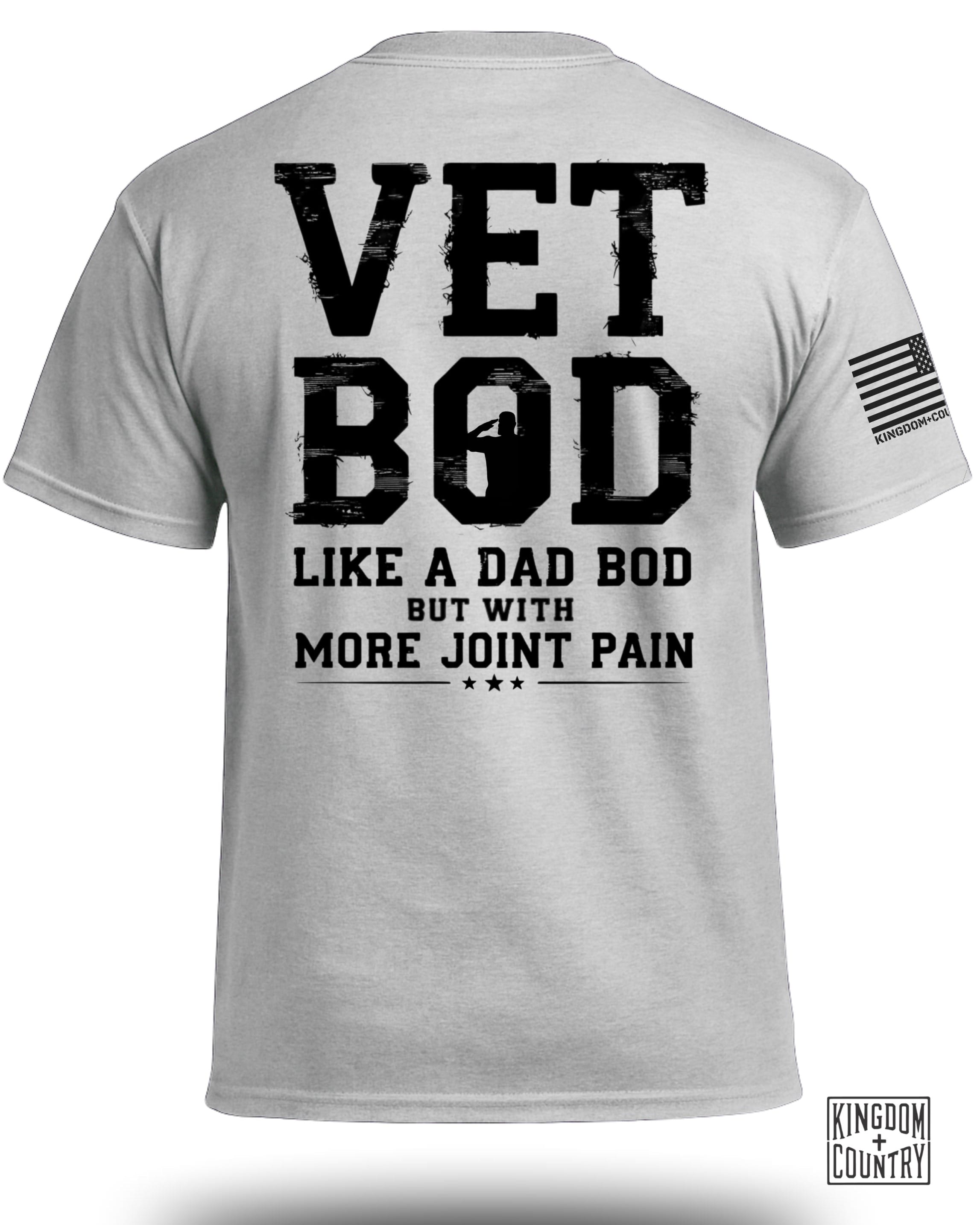 T-shirt « Vet Bod Like A Dad Bod »