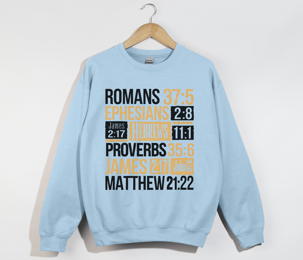 Bible Faith Verses - Christian Sweatshirt