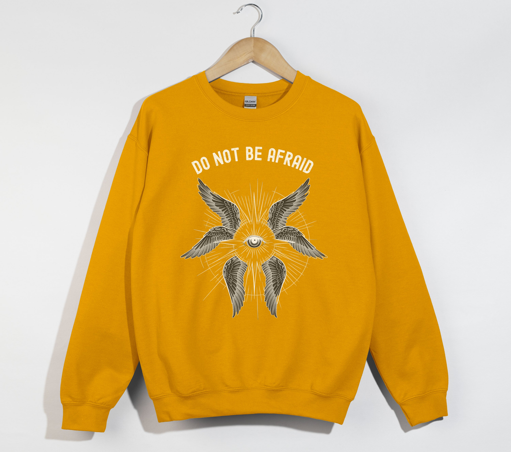 Do Not Be Afraid Biblically Accurate Angel - Sweatshirt