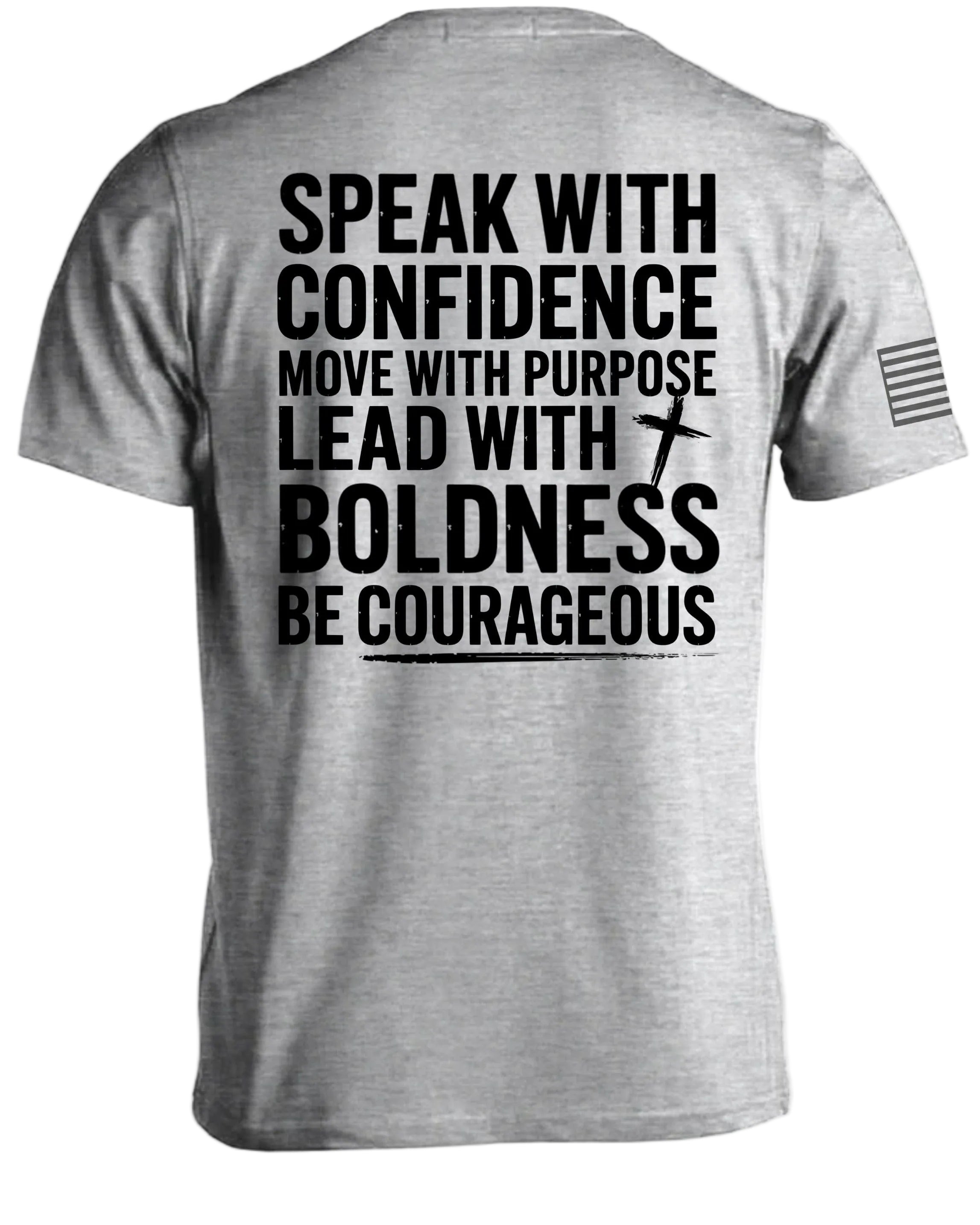 Confidence-Purpose-Boldness-Courage T-Shirt