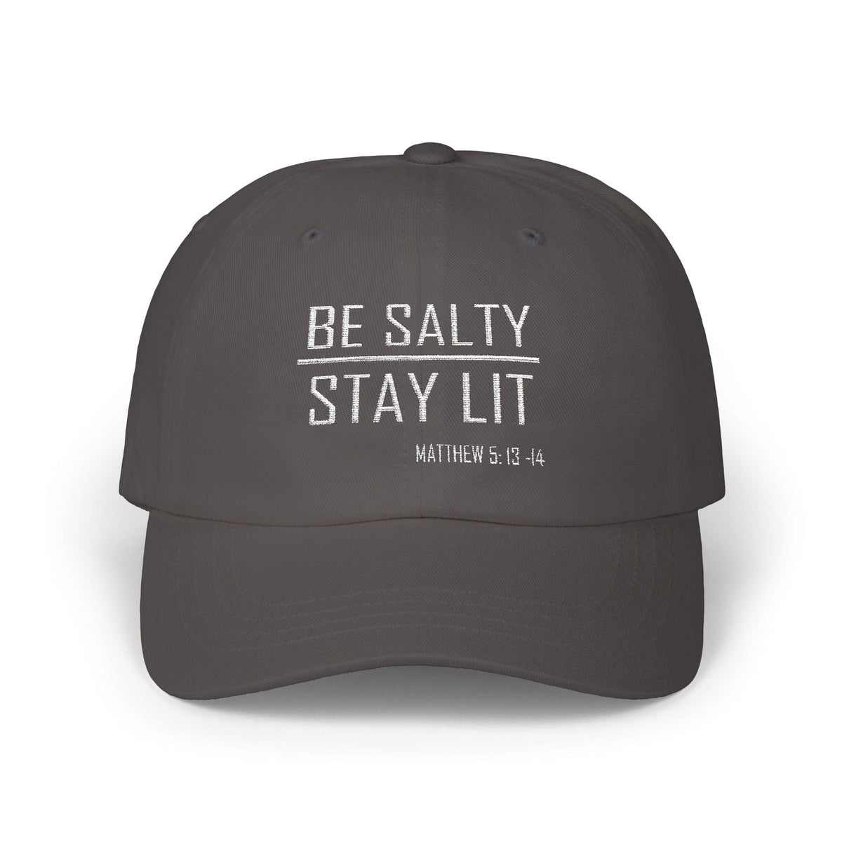 Be Salty - Stay Lit Six Panel Unisex Snapback Ballcap