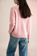 Women’s Deer Heart Knit Sweater