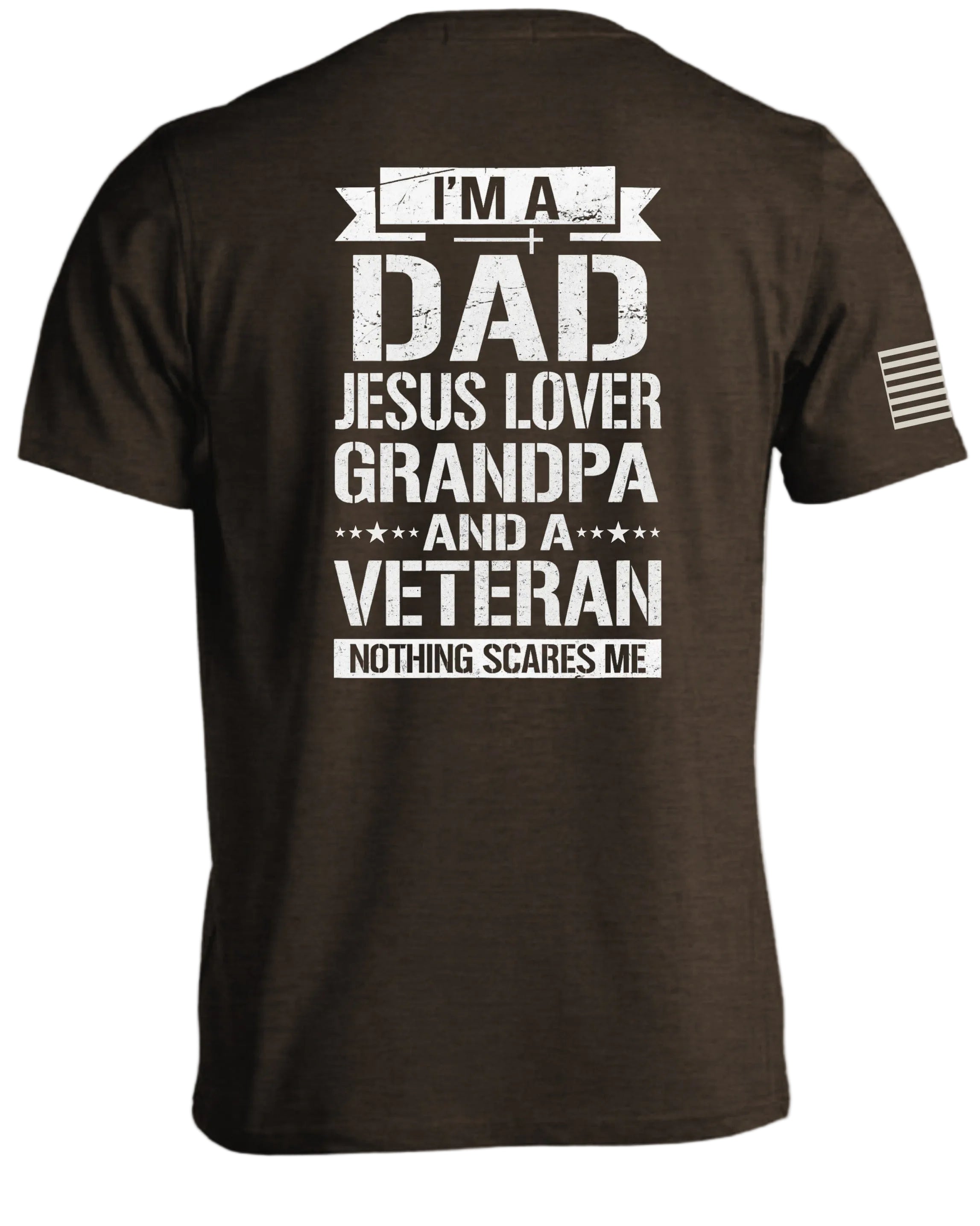 Je suis un papa, un amoureux de Jésus, un grand-père, un vétéran T-Shirt