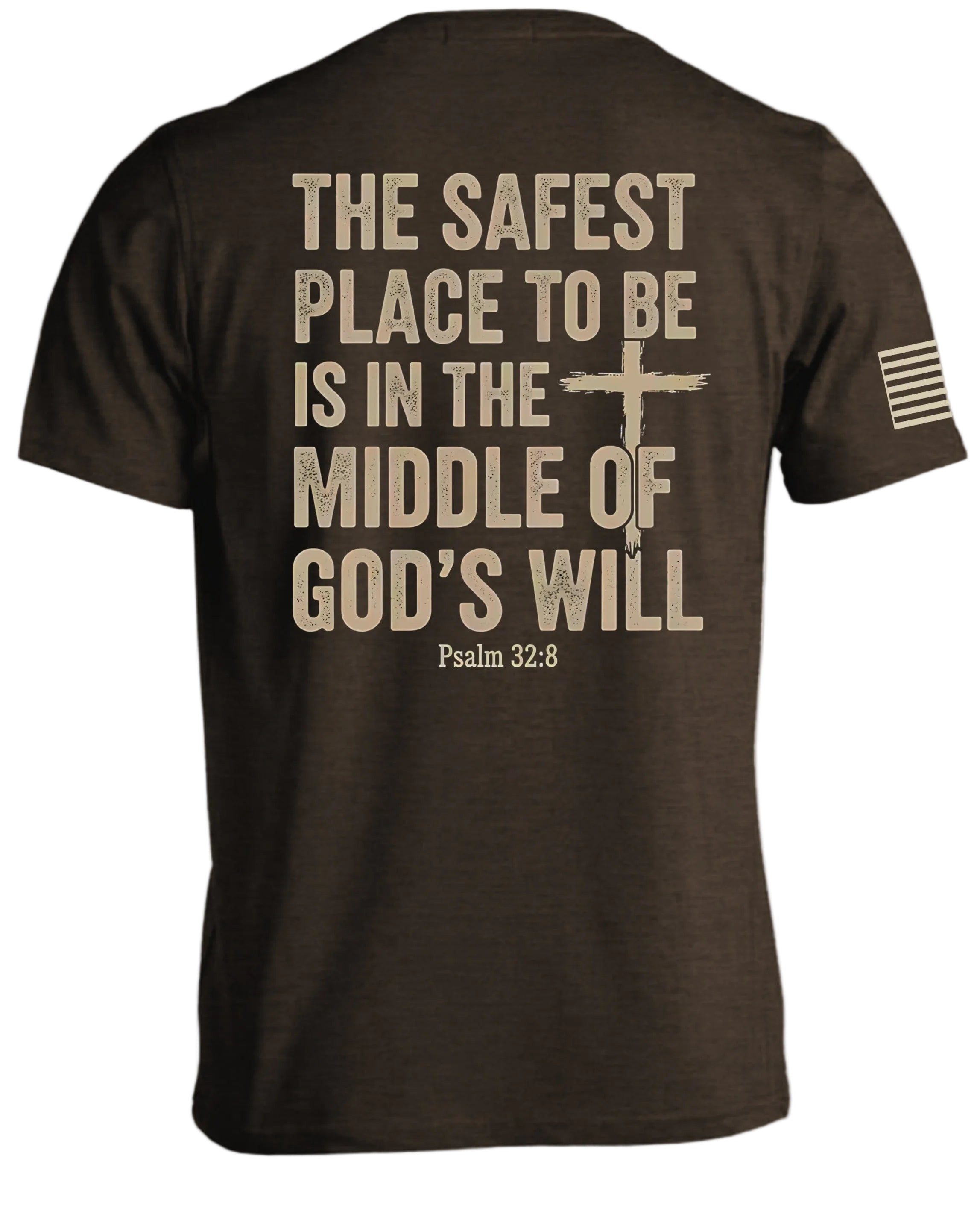 T-shirt Chrétien Endroit le Plus Sûr