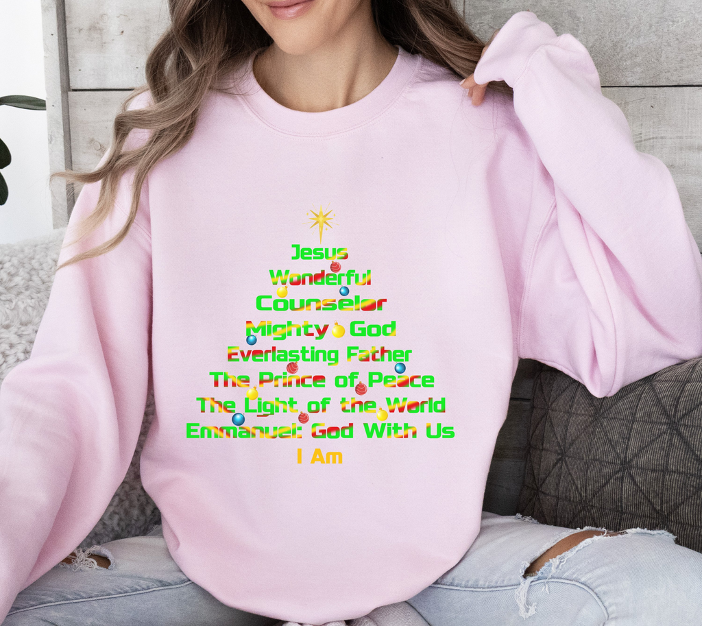 Wonderful Counselor The Prince of Peace - Christmas Sweatshirt