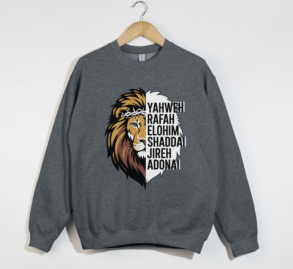 Holy Names Of The Lord - Christian Sweatshirt
