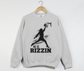 He Is Rizzin' Funny Jesus Meme Sweatshirt