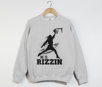 He Is Rizzin' Funny Jesus Meme Sweatshirt