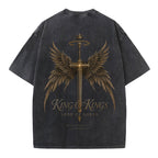 King Of Kings Lord Of Lords Christian Washed T-Shirt
