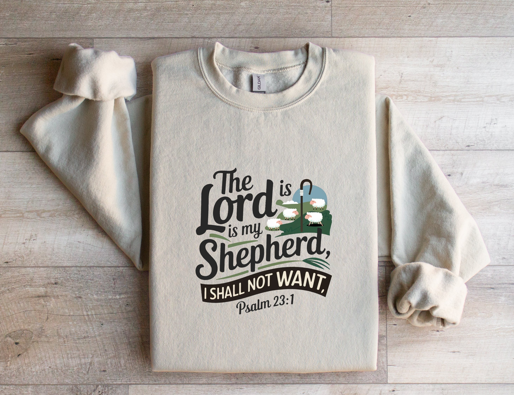 The Lord Is My Shepherd - Women's Light Sweatshirt