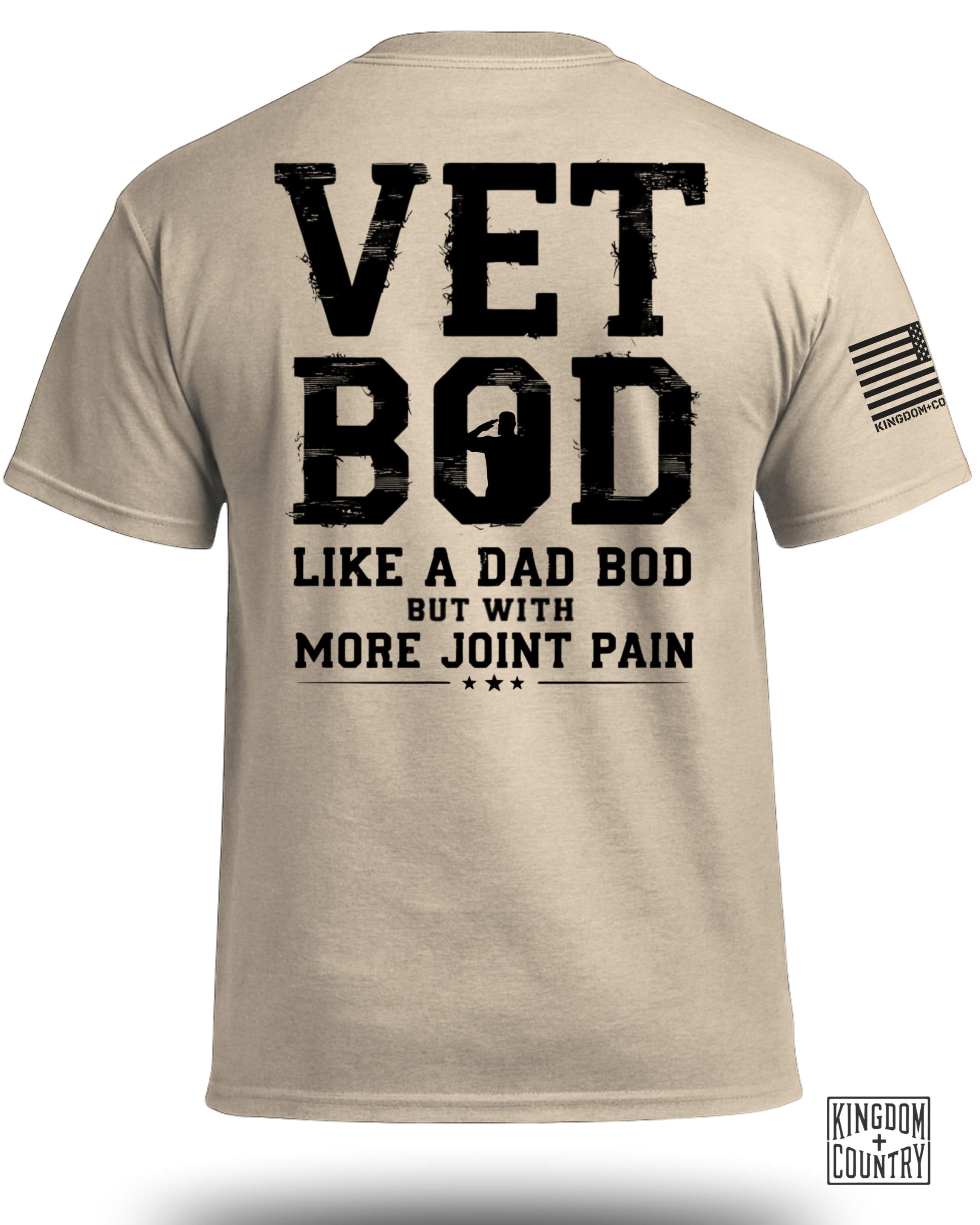 T-shirt « Vet Bod Like A Dad Bod »