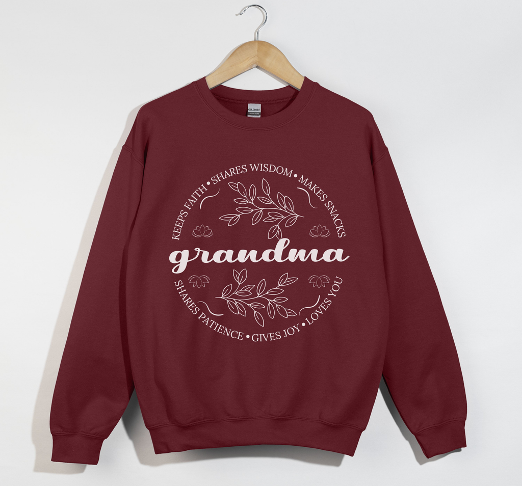 Grandma's Appreciation Sweatshirt – A Cozy Gift for Her