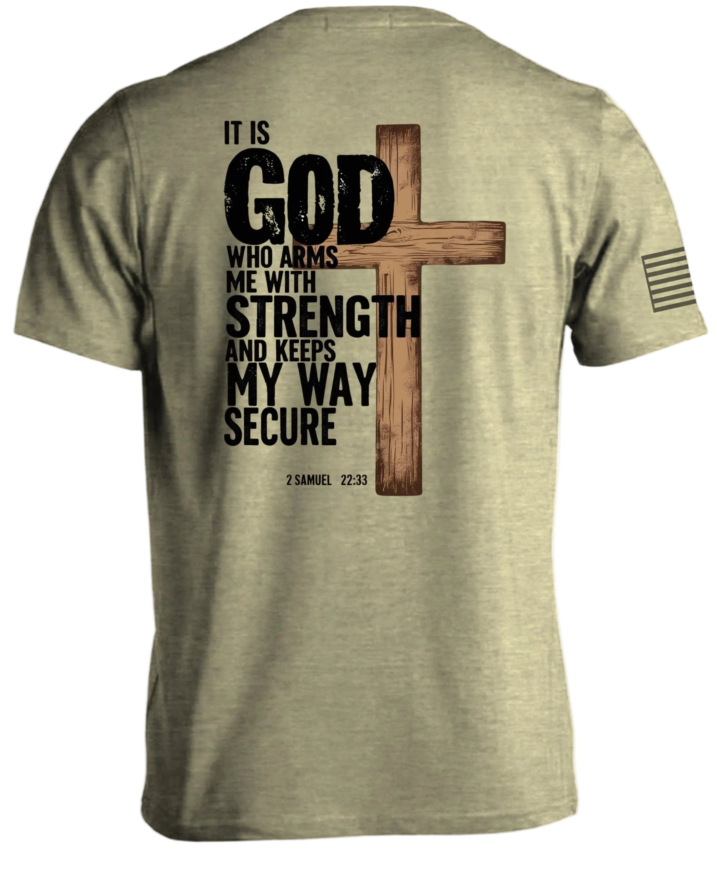 T-shirt "Dieu me donne la force"