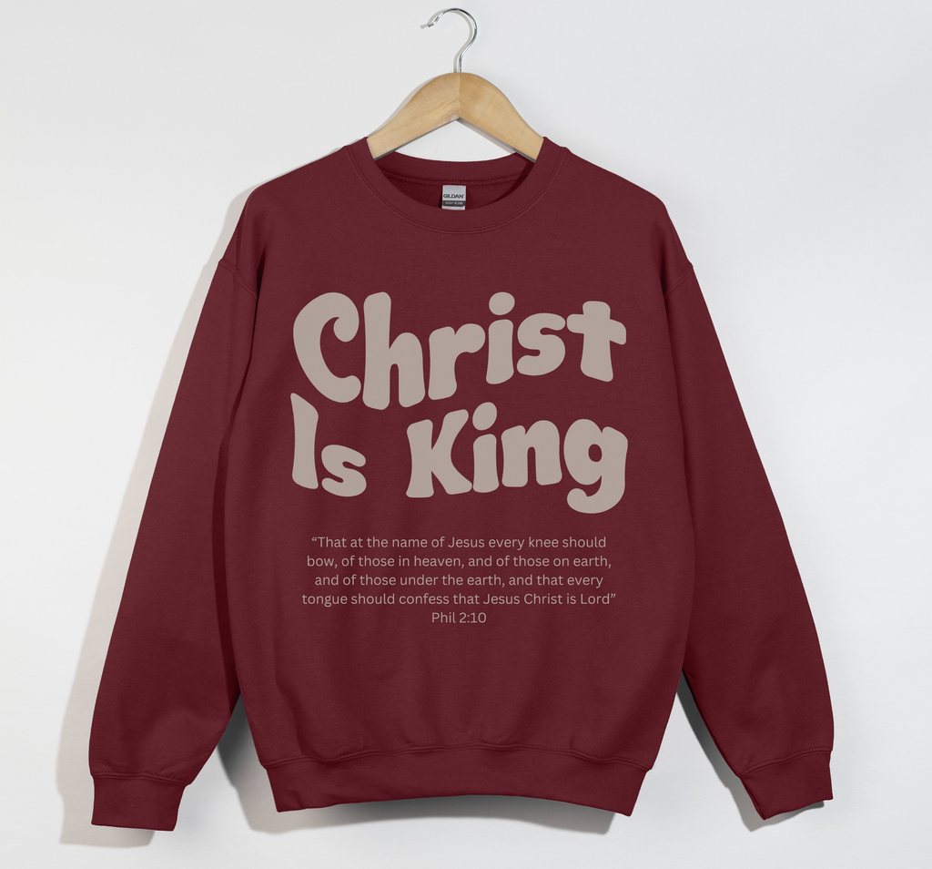 Christ Is King Women's Sweatshirt