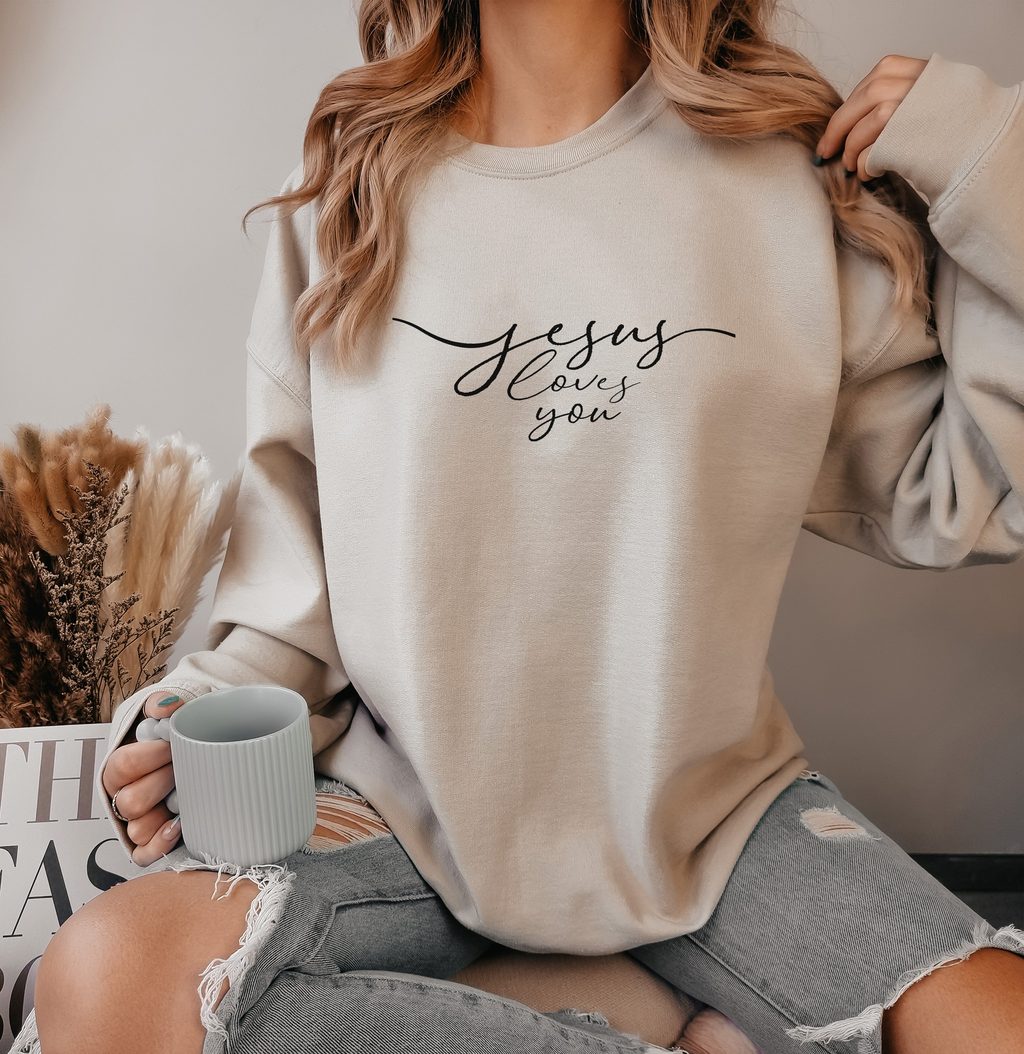 Jesus Loves You - Sweatshirt
