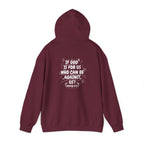If God Is For Us, Who Can Be Against Us - Front And Back Printed Hoodie