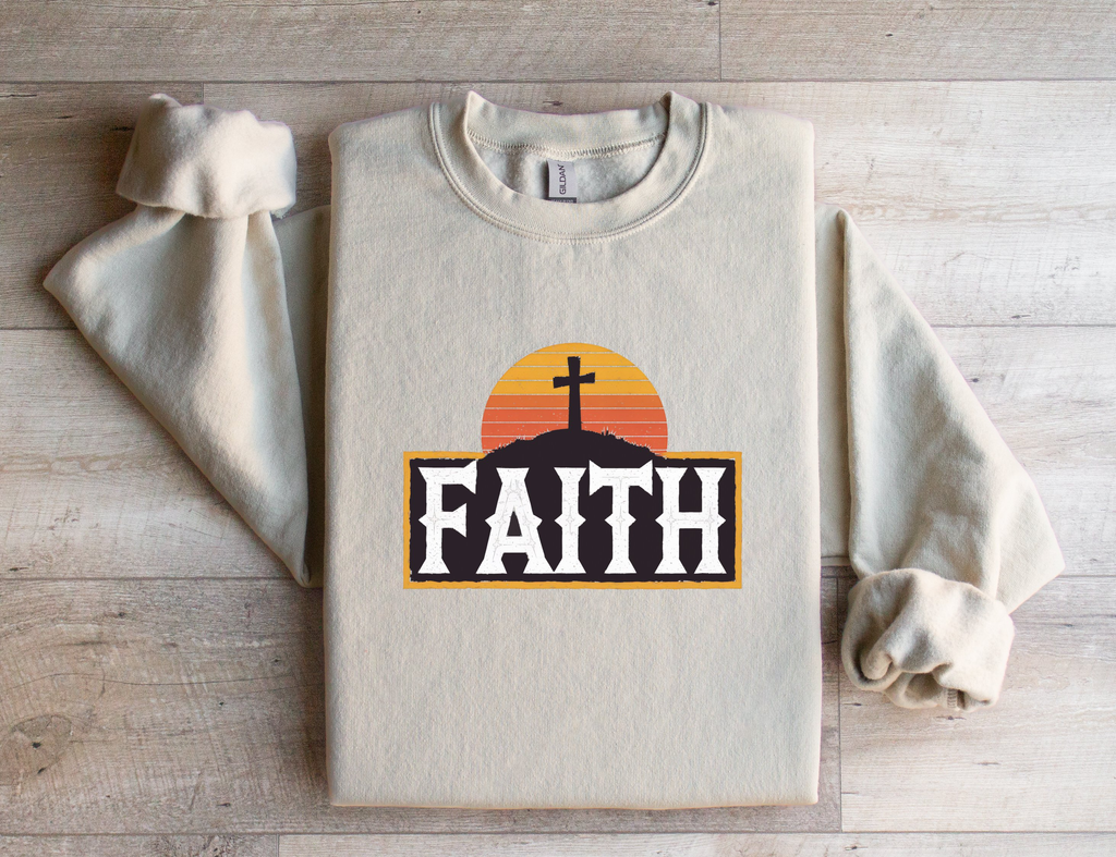 Faith Mountain Cross - Sweatshirt
