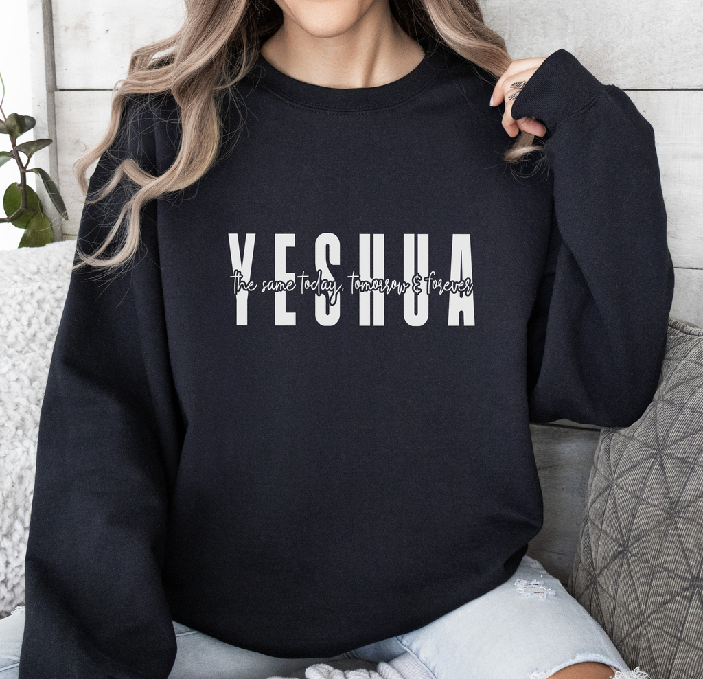 YESHUA Print - Women's Dark Sweatshirt
