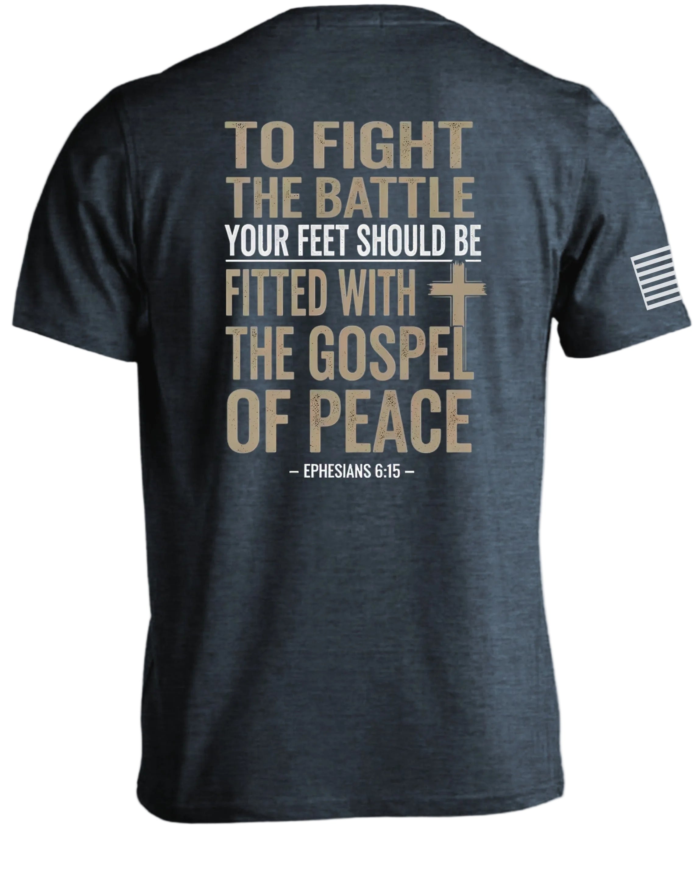 T-shirt Les pieds chaussés de l'Évangile