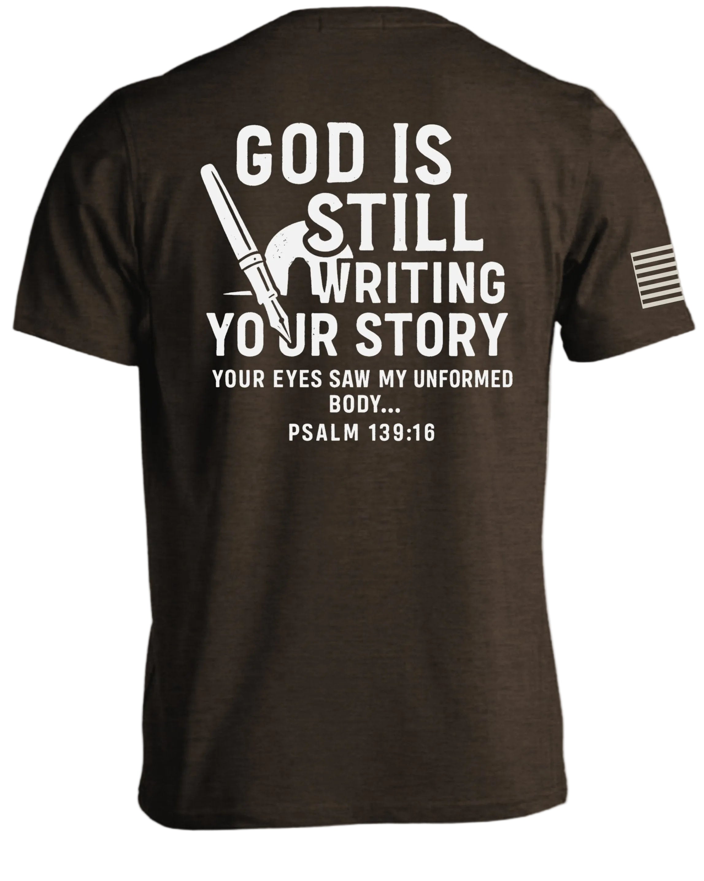 T-shirt Dieu écrit toujours ton histoire