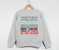 I Want To Be So Full Of Christ - Christian Sweatshirt