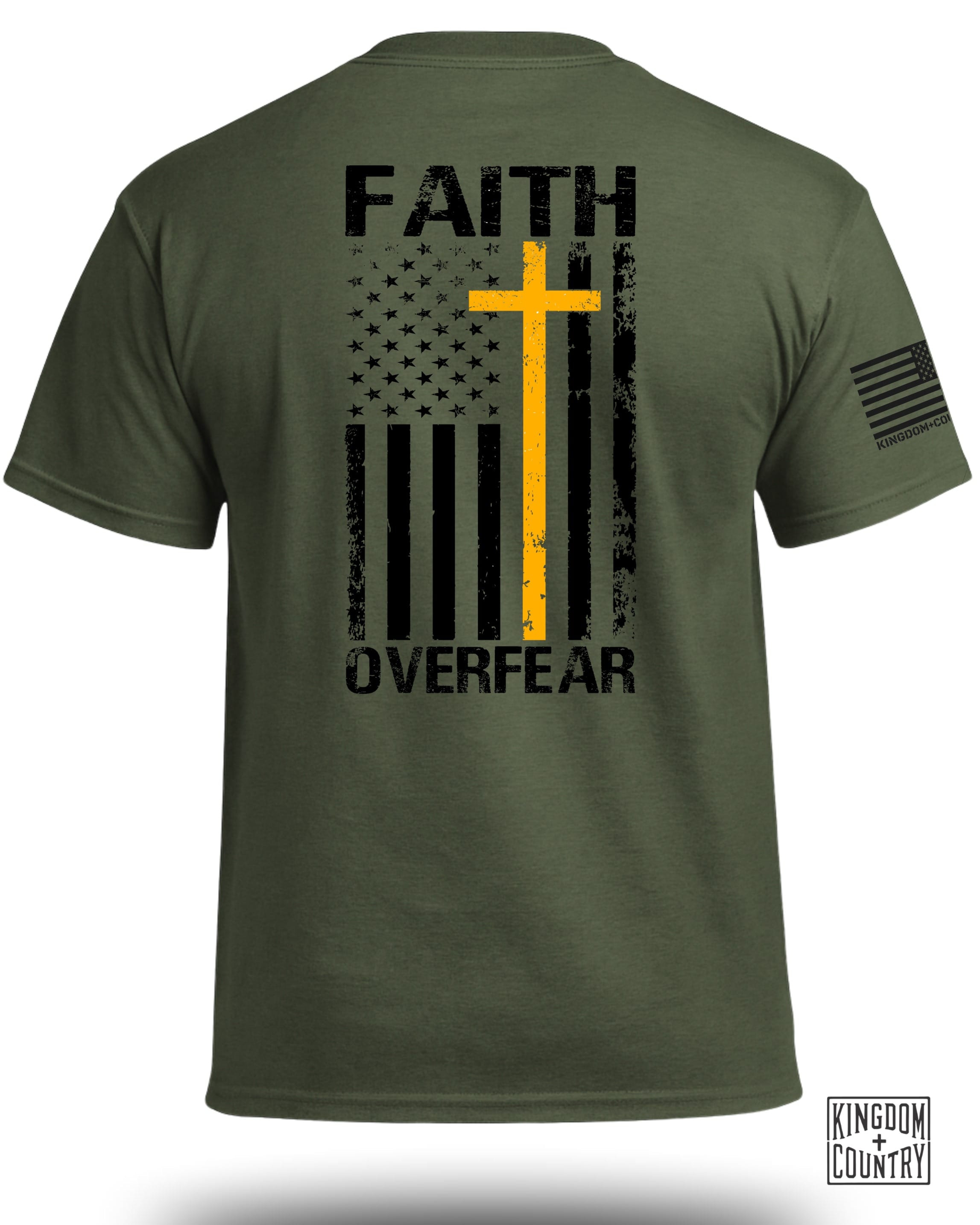 T-Shirt Glaube statt Angst