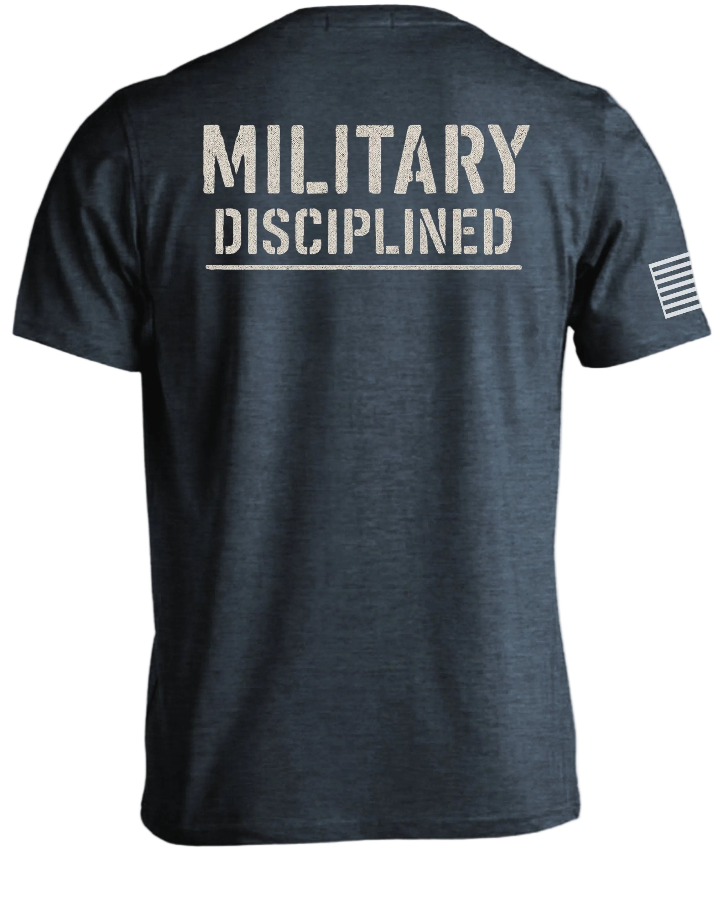 T-shirt graphique militaire discipliné