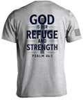 T-shirt Dieu est notre refuge et notre force