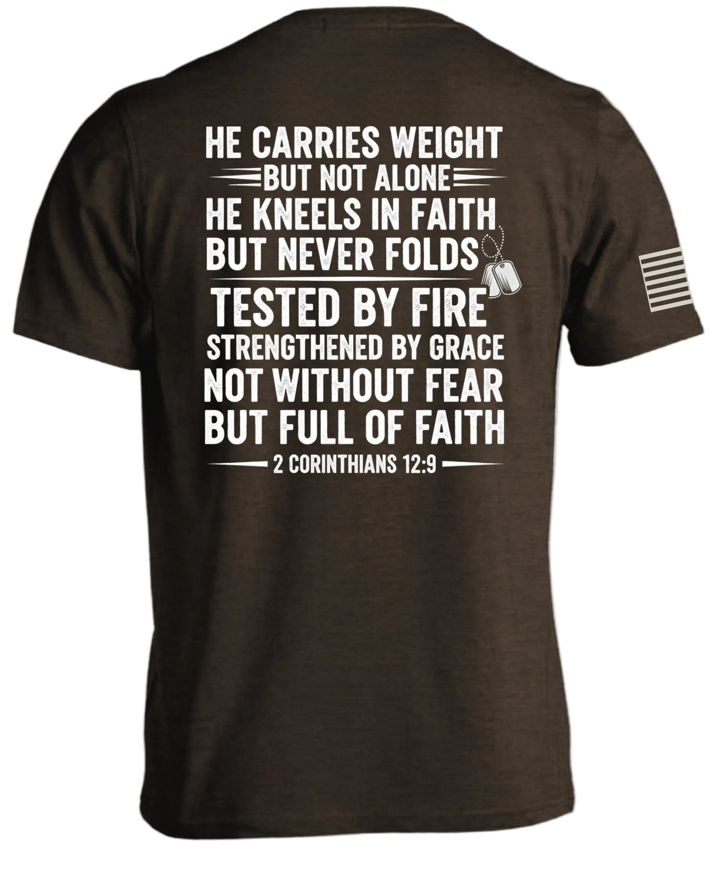 T-shirt Il porte le poids
