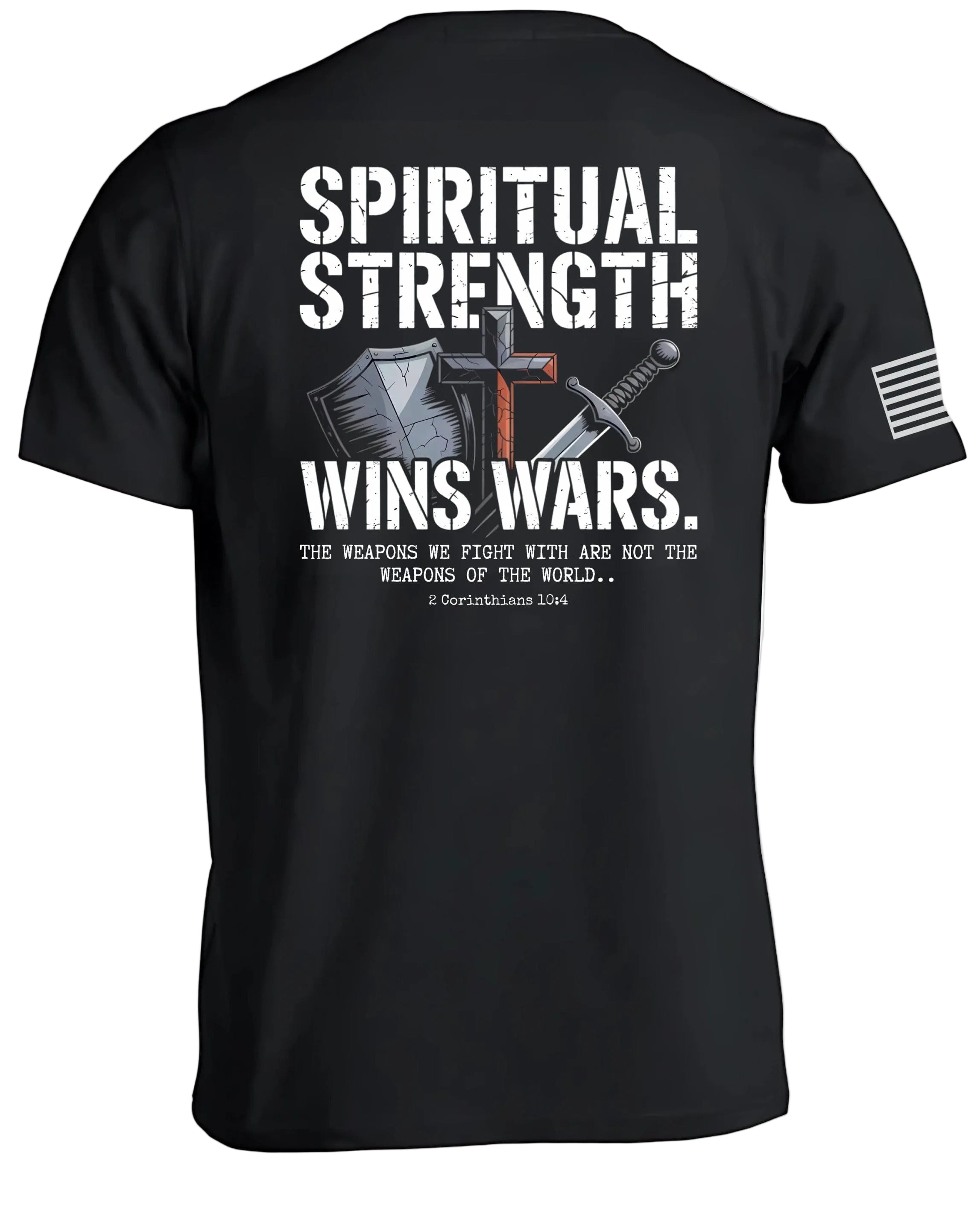 T-shirt La force spirituelle gagne les guerres