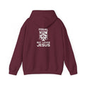 Feral But Loves Jesus - Christian Hoodie