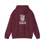 Feral But Loves Jesus - Christian Hoodie