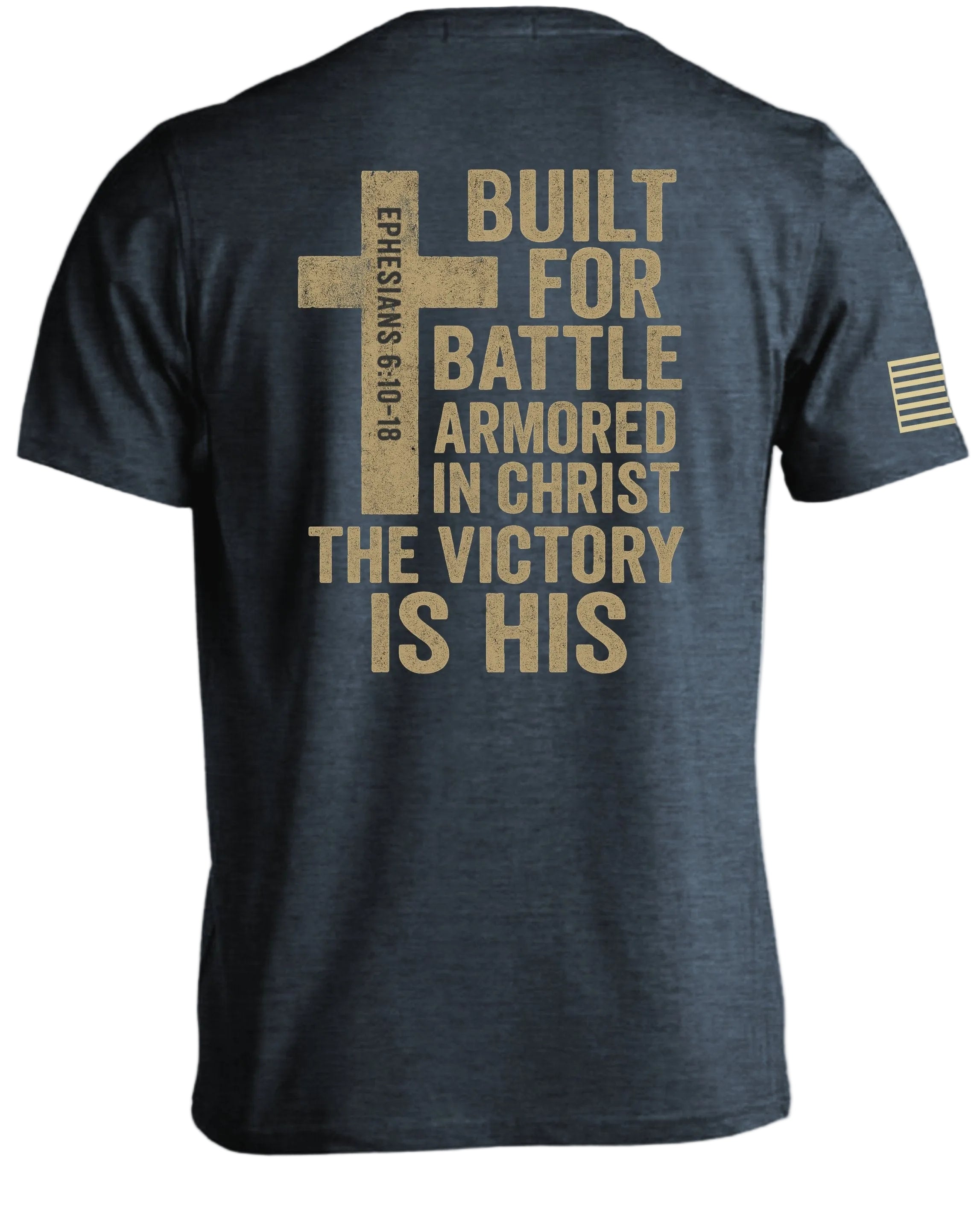 T-shirt "Built For Battle Armored In Christ"