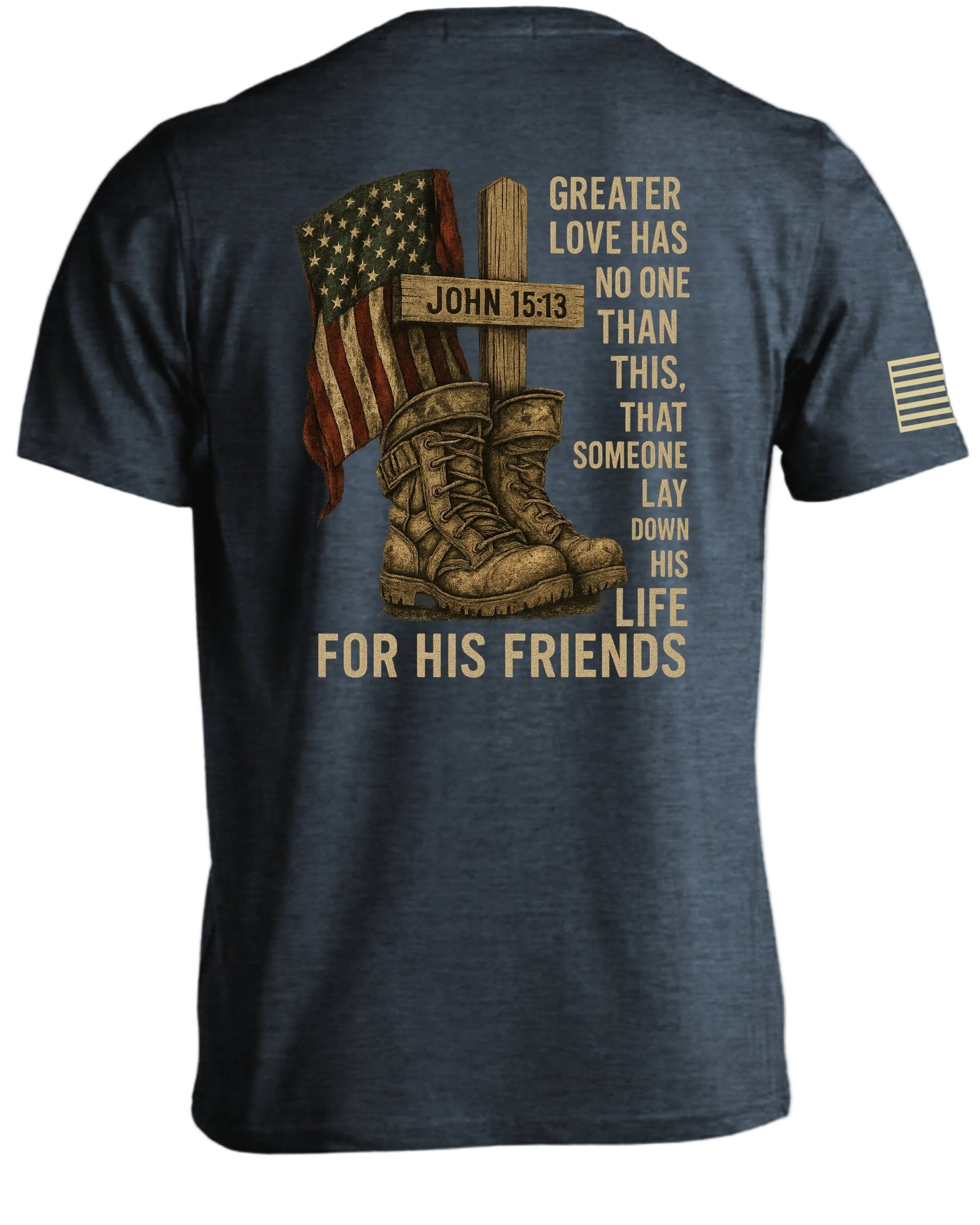 T-shirt patriotique Jean 15:13