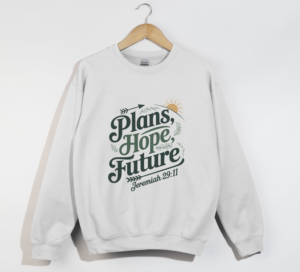 Jeremiah 29:11 Plans, Hope And Future - Sweatshirt