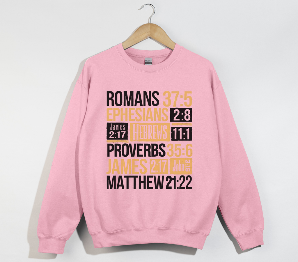 Bible Faith Verses - Christian Sweatshirt