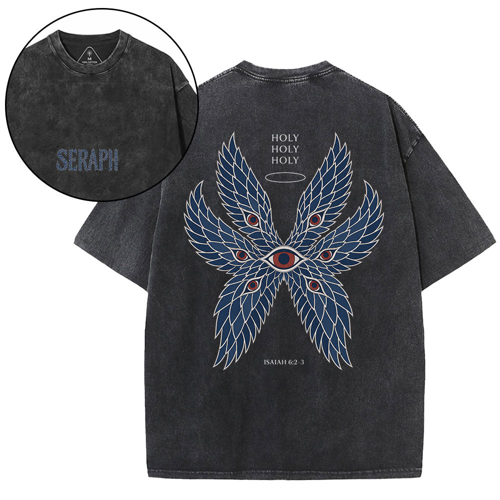 Be Holy Christian Washed T-Shirt