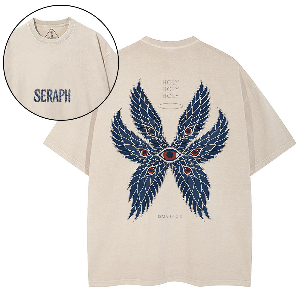 Be Holy Christian Washed T-Shirt