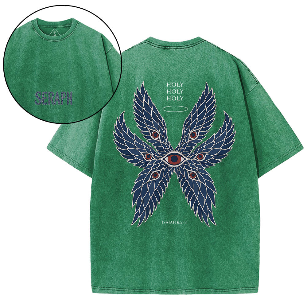 Be Holy Christian Washed T-Shirt