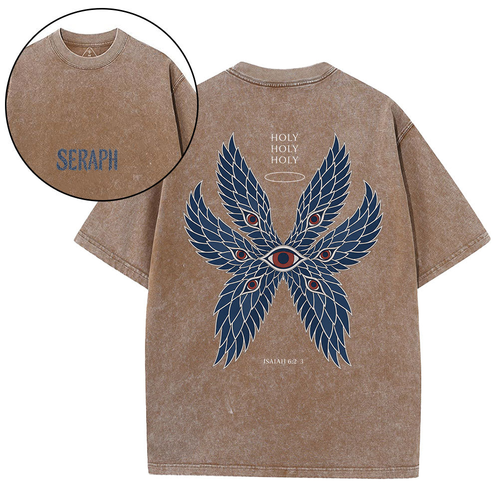 Be Holy Christian Washed T-Shirt