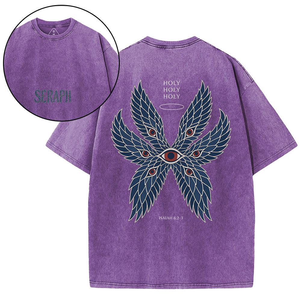 Be Holy Christian Washed T-Shirt