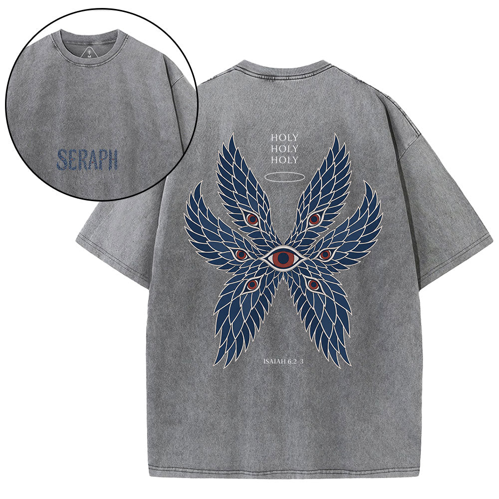 Be Holy Christian Washed T-Shirt