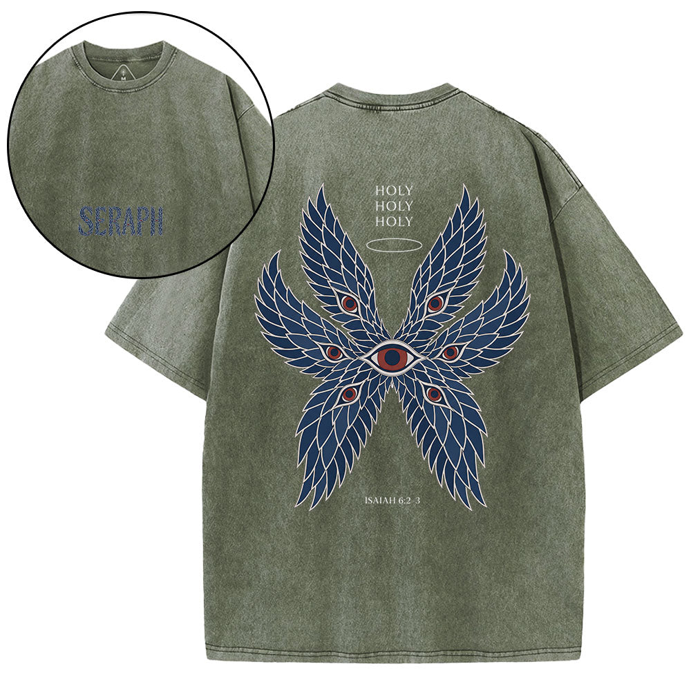 Be Holy Christian Washed T-Shirt