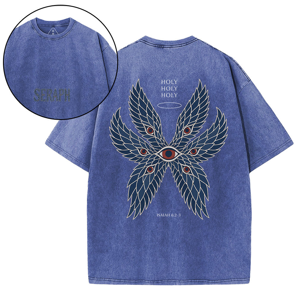 Be Holy Christian Washed T-Shirt