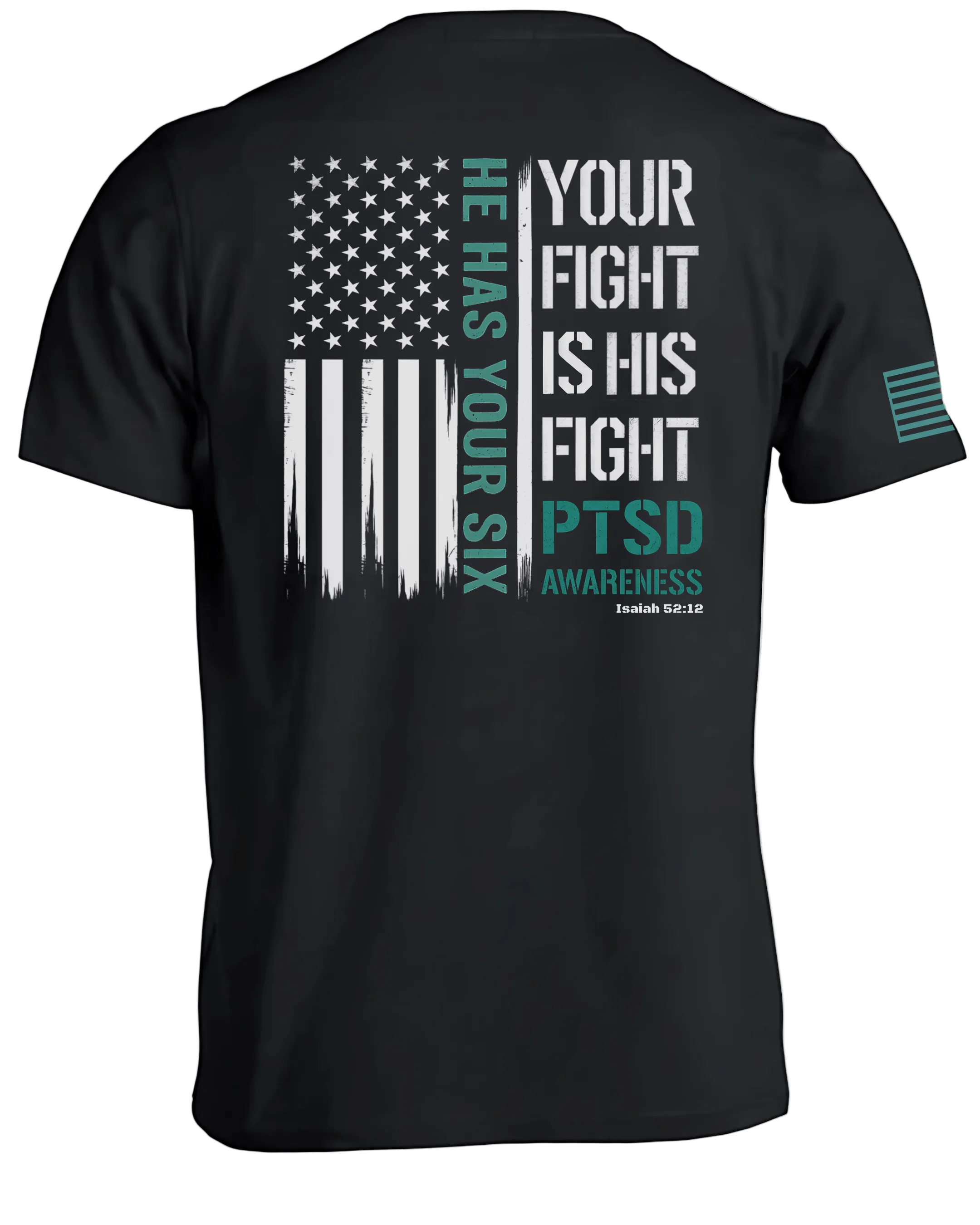 Votre combat est son combat - T-shirt de sensibilisation au TSPT