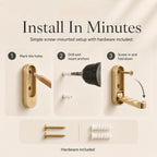 Foldable Wall Coat Hooks - Limited Time Offer