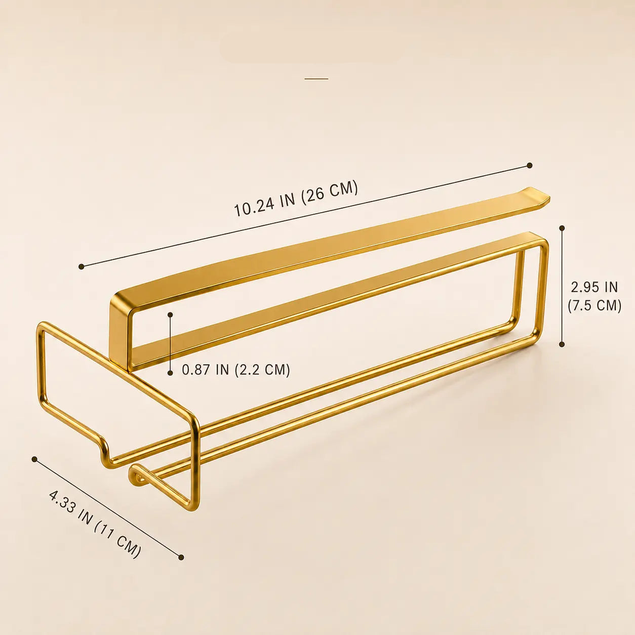Range-verres sous placard