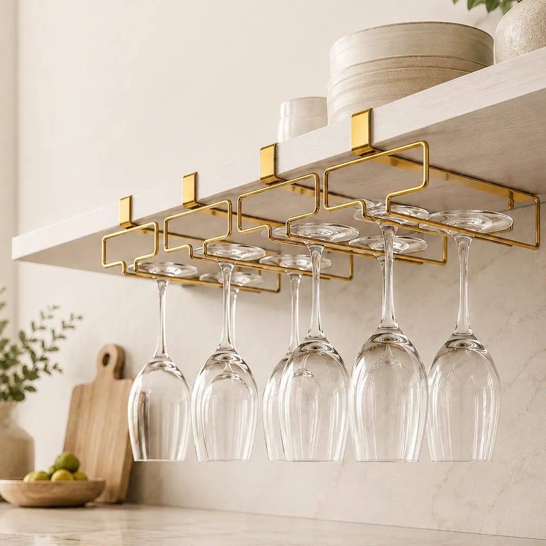 Range-verres sous placard